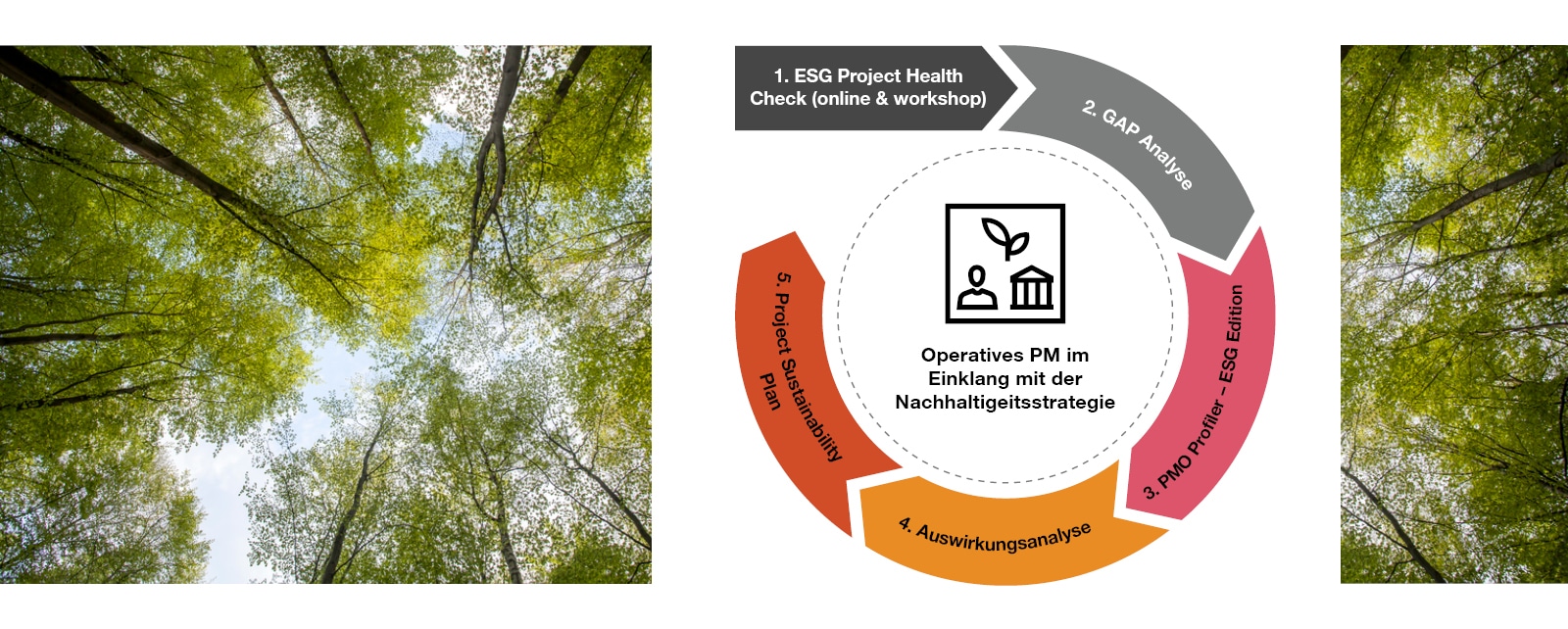 ESG Project Health Check - GAP Analyse - PMO Profiler - Auswirkungsanalyse - Project Sustainability Plan