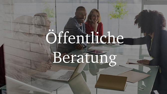 öffentliche Beratung Verlinkung